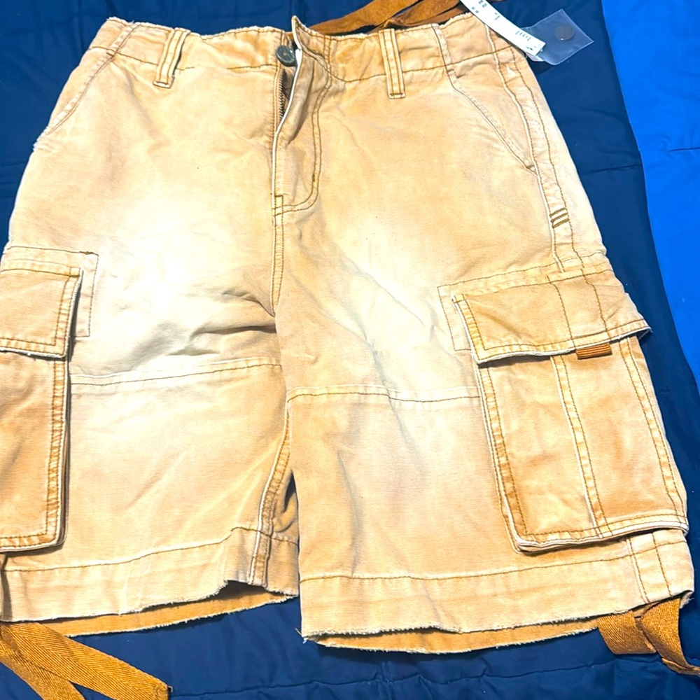 Men BDG tan cargo shorts